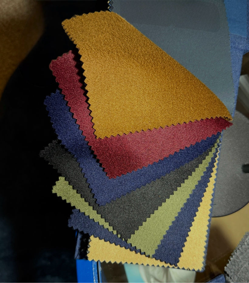 fabric samples from The Transition Tailor 